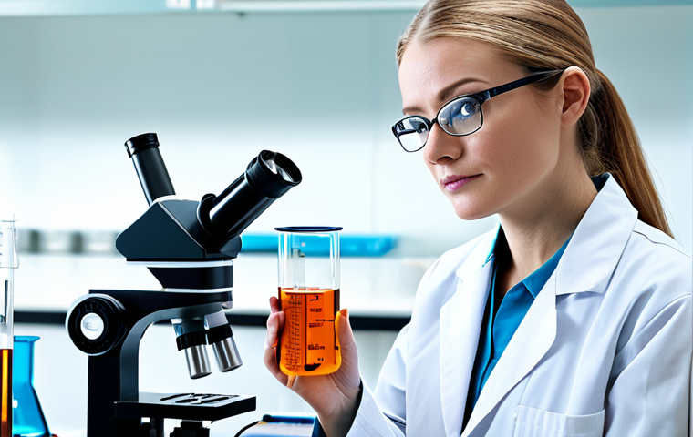 기니비사우 비자 발급 절차 - A professional architect in a modern, light-filled office, reviewing blueprints. She's wearing a mod...